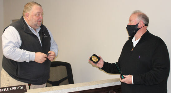 Elizondo gets award, shield